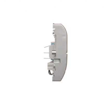 Simon Basic Łącznik hotelowy pojedynczy z podświetleniem LED Imax 10 (2) A srebrny mat BMWH1.02/43 KONTAKT (BMWH1.02/43)