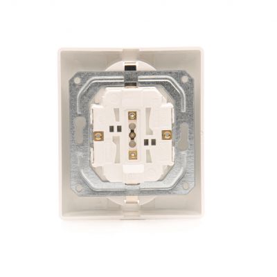 Simon 54 Gniazdo podwójne Schuko podtynkowe z przesłonami torów prądowych wersja skandynawska 16A 250V szybkozłączka biały EGSZ2SPZ/11 KONTAKT (EGSZ2SPZ/11)