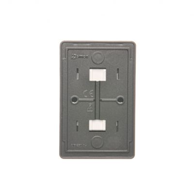 Simon 54 Gniazdo podwójne Schuko natynkowe z przesłonami torów prądowych wersja skandynawska 16A 250V zaciski śrubowe antracyt EGSZ2NZ/48 KONTAKT (EGSZ2NZ/48)