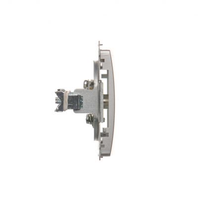 Simon Basic Gniazdo antenowe pojedyncze końcowe srebrny mat (zastępuje BMAK1.01/..) BMAK3.01/43 KONTAKT (BMAK3.01/43)