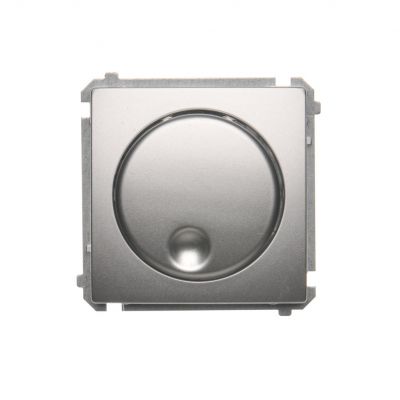 Simon Basic Regulator 1–10 V . Do załączania i regulacji źrodeł światła z zasilaczami sterowanymi 1–10 V srebrny mat BMS9V.01/43 KONTAKT (BMS9V.01/43)