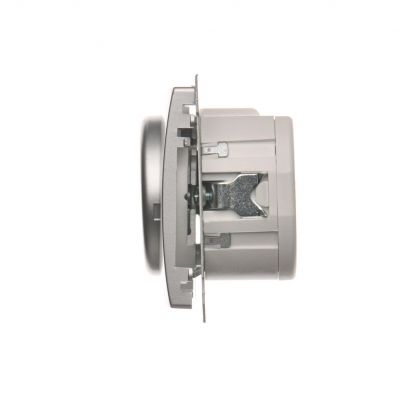 Simon Basic Regulator 1–10 V . Do załączania i regulacji źrodeł światła z zasilaczami sterowanymi 1–10 V srebrny mat BMS9V.01/43 KONTAKT (BMS9V.01/43)