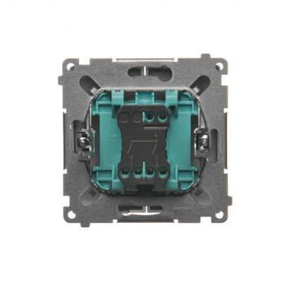 Simon Basic Łącznik świecznikowy 16A 250V zaciski śrubowe srebrny mat BMW5A.01/43 KONTAKT (BMW5A.01/43)