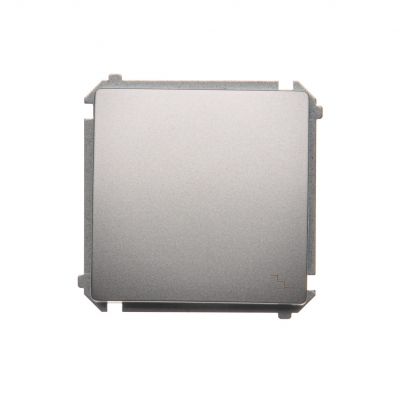 Simon Basic Łącznik schodowy 16A 250V zaciski śrubowe srebrny mat BMW6A.01/43 KONTAKT (BMW6A.01/43)