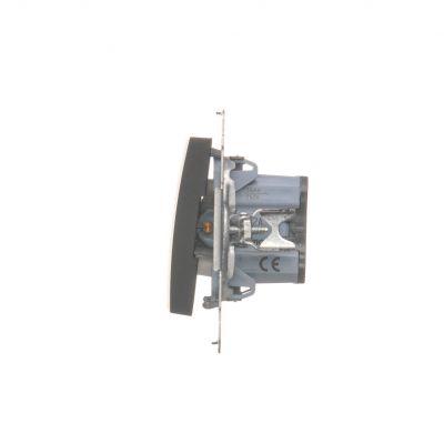 Simon 54 Łącznik dwubiegunowy 16A 250V zaciski śrubowe czarny DW2A.01/49 KONTAKT (DW2A.01/49)