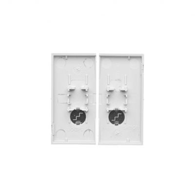 Simon 55 Klawisz podwójny z oczkami do: SW6/2L2M Jasnoszary mat TKW6/2L2/114 KONTAKT (TKW6/2L2/114)