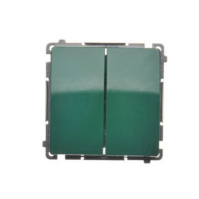 Simon Basic Łącznik świecznikowy 10A 250V szybkozłączka zielony BMW5.01/33 KONTAKT (BMW5.01/33)