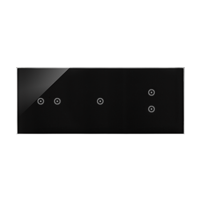 Simon 54 Touch Panel dotykowy S54 Touch 3 moduły 2 pola dotykowe poziome + 1 pole dotykowe + 2 pola dotykowe pionowe zastygła lawa DSTR3213/73 KONTAKT (DSTR3213/73)