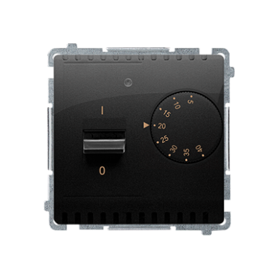 SIMON BASIC WMUR-011xxx-Y011 Regulator temperatury z czujnikiem zewnętrznym, 16A, 230V~. Montaż gnia BMRT10ZS.02/49 KONTAKT (BMRT10ZS.02/49)