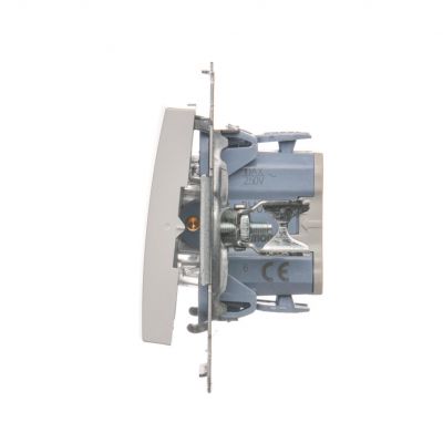 Simon 54 Łącznik schodowy 10A 250V szybkozłączka biały DW6.01/11 KONTAKT (DW6.01/11)