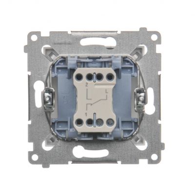 Simon 54 Łącznik schodowy 10A 250V szybkozłączka biały DW6.01/11 KONTAKT (DW6.01/11)