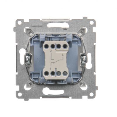 Simon 54 Łącznik schodowy 10A 250V szybkozłączka złoty mat DW6.01/44 KONTAKT (DW6.01/44)