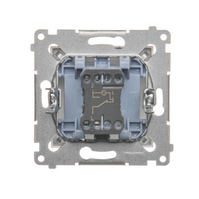 Simon 54 Łącznik schodowy z podświetleniem LED 16A 250V zaciski śrubowe złoty mat DW6AL.01/44 KONTAKT (DW6AL.01/44)