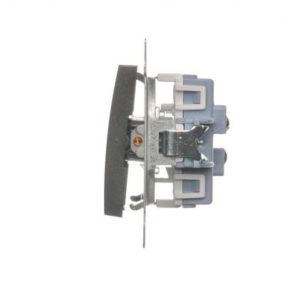 Simon 54 Łącznik schodowy podwójny 10A 250V zaciski śrubowe antracyt DW6/2.01/48 KONTAKT (DW6/2.01/48)