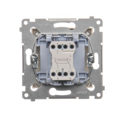 Simon 54 Łącznik krzyżowy 10A 250V szybkozłączka kremowy DW7.01/41 KONTAKT (DW7.01/41)