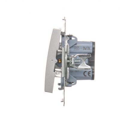 Simon 54 Łącznik krzyżowy 16A 250V zaciski śrubowe srebrny mat DW7A.01/43 KONTAKT (DW7A.01/43)