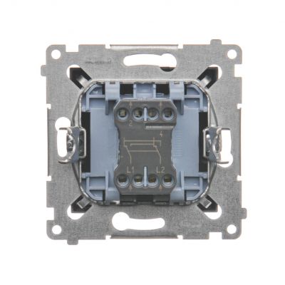 Simon 54 Łącznik krzyżowy 16A 250V zaciski śrubowe antracyt DW7A.01/48 KONTAKT (DW7A.01/48)