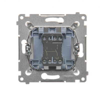 Simon 54 Łącznik dwubiegunowy 16A 250V zaciski śrubowe biały DW2A.01/11 KONTAKT (DW2A.01/11)