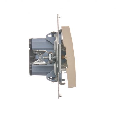 Simon 54 Łącznik dwubiegunowy 16A 250V zaciski śrubowe kremowy DW2A.01/41 KONTAKT (DW2A.01/41)