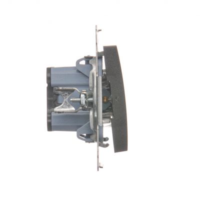 Simon 54 Łącznik dwubiegunowy 16A 250V zaciski śrubowe antracyt DW2A.01/48 KONTAKT (DW2A.01/48)