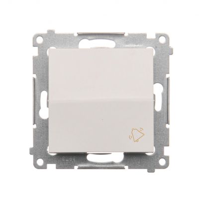 Simon 54 Przycisk dzwonek biały DD1.01/11 KONTAKT (DD1.01/11)