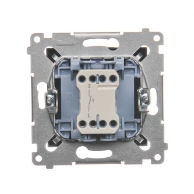 Simon 54 Przycisk zwierny /dzwonek/ 10A szybkozłączka antracyt DD1.01/48 KONTAKT (DD1.01/48)