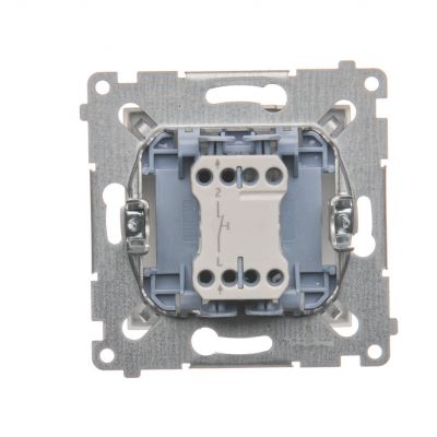 Simon 54 Przycisk „światło” 10A 250V szybkozłączka złoty mat DS1.01/44 KONTAKT (DS1.01/44)