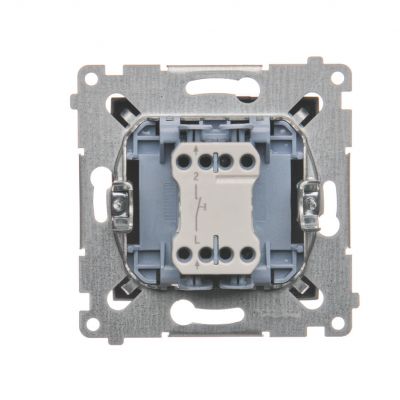 Simon 54 Przycisk „światło” 10A 250V szybkozłączka antracyt DS1.01/48 KONTAKT (DS1.01/48)