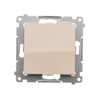 Simon 54 Przycisk pojedynczy zwierny bez piktogramu 16A 250V zaciski śrubowe kremowy DP1A.01/41 KONTAKT (DP1A.01/41)