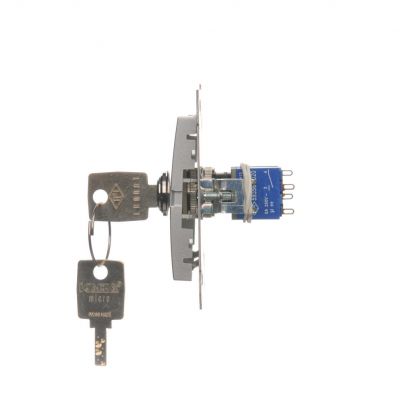 Simon 54 Łącznik na kluczyk roletowy 1-bieg. 3 pozycyjny „I-0-II" 2 styki N/O 5A 250. Możliwość wyjęcia klucza w każdej pozycji srebrny mat DWZK.01/43 KONTAKT (DWZK.01/43)