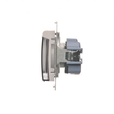 Simon 54 Gniazdo wtyczkowe do wersji IP44 bez uszczelki 16A 250V zaciski śrubowe klapka transparentna biały *Wymagana uszczelka ramki DGZ1BUZ.01/11A KONTAKT (DGZ1BUZ.01/11A)