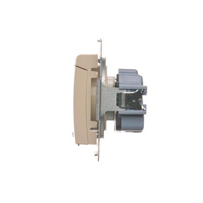 Simon 54 Gniazdo wtyczkowe do wersji IP44 bez uszczelki 16A 250V zaciski śrubowe kremowy *Wymagana uszczelka ramki DGZ1BUZ.01/41 KONTAKT (DGZ1BUZ.01/41)