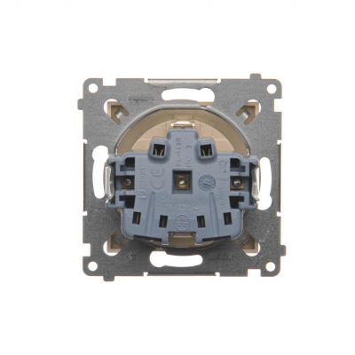 Simon 54 Gniazdo Schuko z przesłonami 16A 250V zaciski śrubowe kremowy DGSz1Z.01/41 KONTAKT (DGSz1Z.01/41)