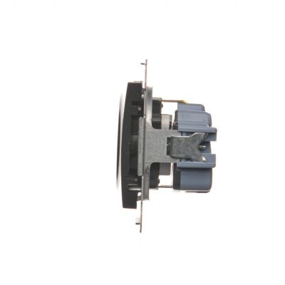 Simon 54 Gniazdo Schuko z przesłonami 16A 250V zaciski śrubowe antracyt DGSz1Z.01/48 KONTAKT (DGSz1Z.01/48)