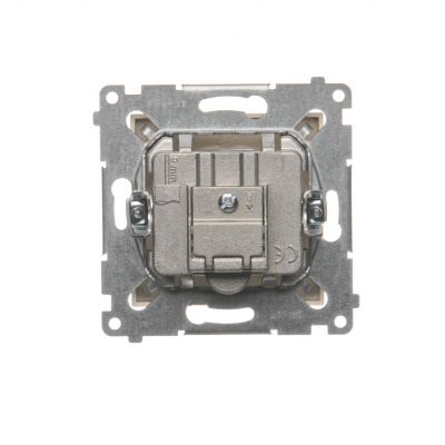 Simon 54 Gniazdo antenowe R-TV końcowe separowane tłum.1dB kremowy DAK.01/41 KONTAKT (DAK.01/41)