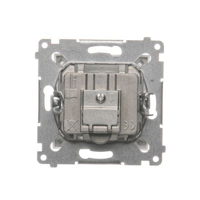 Simon 54 Gniazdo antenowe R-TV zakończeniowe do gniazd przelotowych biały DAZ.01/11 KONTAKT (DAZ.01/11)