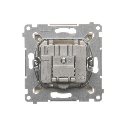 Simon 54 Gniazdo antenowe R-TV zakończeniowe do gniazd przelotowych kremowy DAZ.01/41 KONTAKT (DAZ.01/41)