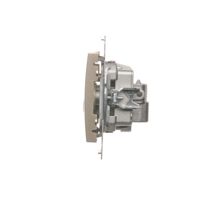 Simon 54 Gniazdo R-TV-DATA złoty mat DAD.01/44 KONTAKT (DAD.01/44)