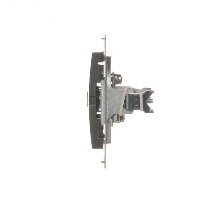 Simon 54 Gniazdo antenowe TV pojedyncze . Do instalacji indywidualnych antracyt DAK1.01/48 KONTAKT (DAK1.01/48)