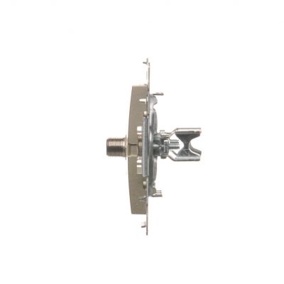 Simon 54 Gniazdo antenowe SAT pojedyncze . Do instalacji indywidualnych złoty mat DASF1.01/44 KONTAKT (DASF1.01/44)