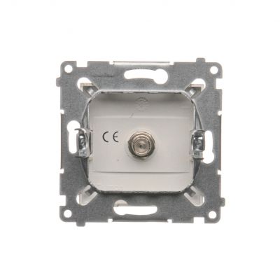 Simon 54 Gniazdo antenowe SAT pojedyncze . Do instalacji indywidualnych złoty mat DASF1.01/44 KONTAKT (DASF1.01/44)