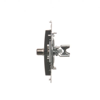 Simon 54 Gniazdo antenowe SAT pojedyncze . Do instalacji indywidualnych antracyt DASF1.01/48 KONTAKT (DASF1.01/48)