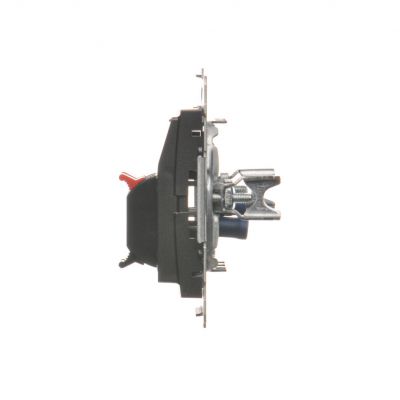 Simon 54 Gniazdo głośnikowe 2-krotne z polem opisowym . Przekrój przewodów dla wejścia i wyjścia 25 mm2 antracyt DGL32.01/48 KONTAKT (DGL32.01/48)