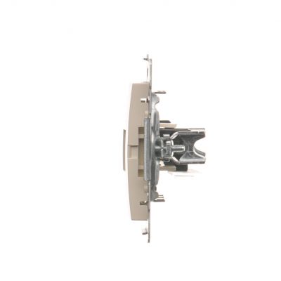 Simon 54 Gniazdo telefoniczne pojedyncze RJ12 kremowy DT1.01/41 KONTAKT (DT1.01/41)