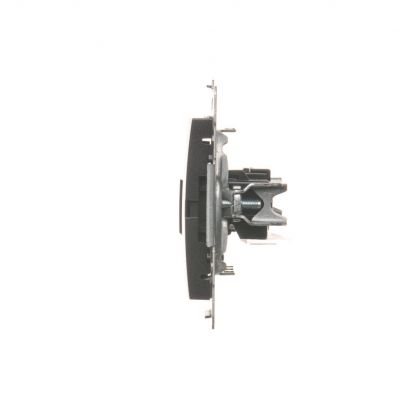 Simon 54 Gniazdo komputerowe RJ45 kategoria 5e + telefoniczne RJ12 antracyt D5T.01/48 KONTAKT (D5T.01/48)