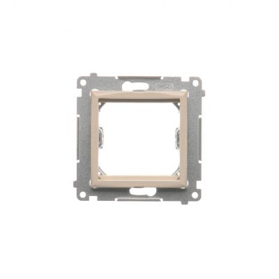 Simon 54 Adapter (przejściówka) na osprzęt standardu 45 × 45 mm kremowy *Do gniazd teleinformatycznych Simon Connect DA45.01/41 KONTAKT (DA45.01/41)