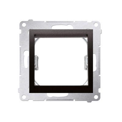 Simon 54 Adapter (przejściówka) na osprzęt standardu 45 × 45 mm antracyt *Do gniazd teleinformatycznych Simon Connect DA45.01/48 KONTAKT (DA45.01/48)