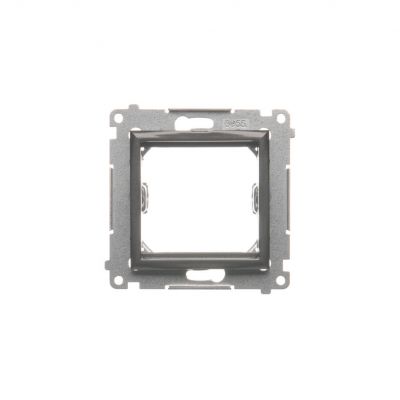 Simon 54 Adapter (przejściówka) na osprzęt standardu 45 × 45 mm antracyt *Do gniazd teleinformatycznych Simon Connect DA45.01/48 KONTAKT (DA45.01/48)