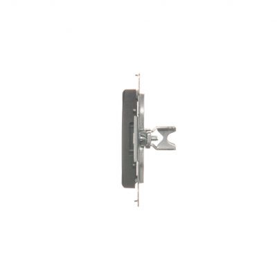 Simon 54 Adapter (przejściówka) na osprzęt standardu 45 × 45 mm antracyt *Do gniazd teleinformatycznych Simon Connect DA45.01/48 KONTAKT (DA45.01/48)