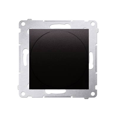 Simon 54 Ściemniacz naciskowo-obrotowy 20–500 W antracyt DS9T.01/48 KONTAKT (DS9T.01/48)